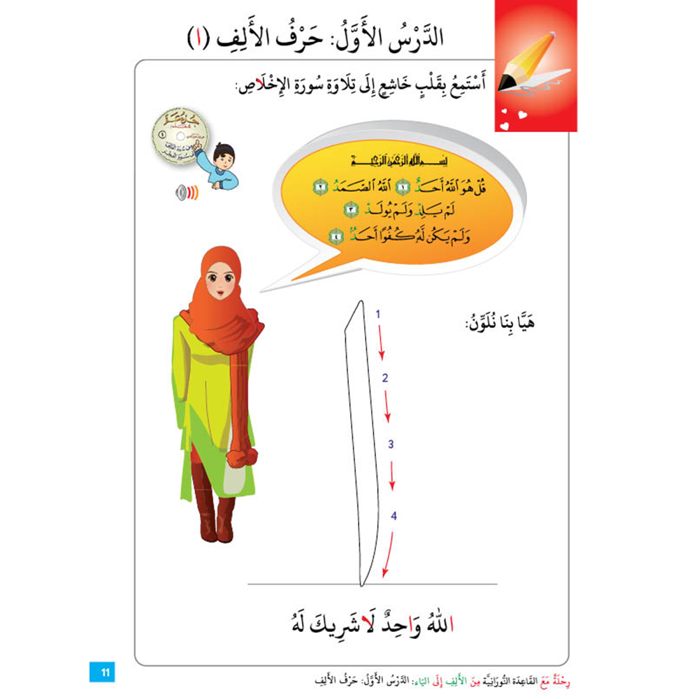 "Travel with Qaidah Nurania" is a book collection consisting of 5 parts